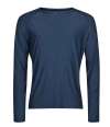 T7022 7022 Tee Jays Long Sleeve CoolDry™ T-Shirt Navy Melange colour image